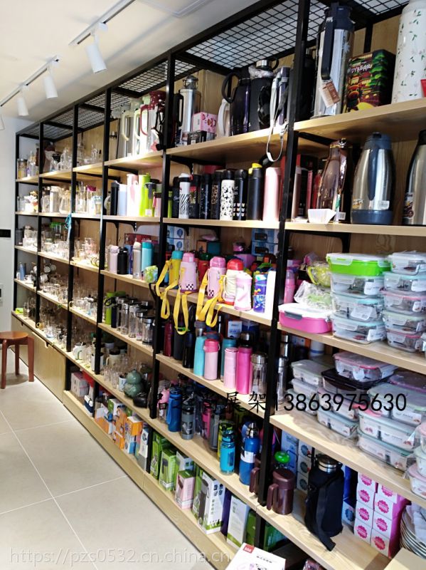 定制日用品展示架 高效批发方案助力厨具与小商品陈列