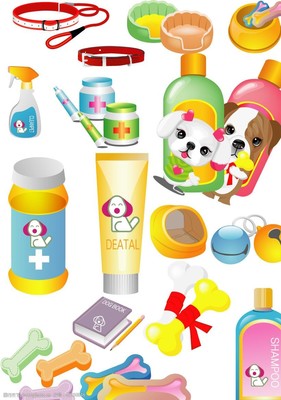 卡通狗狗日用品 温馨与实用的完美结合